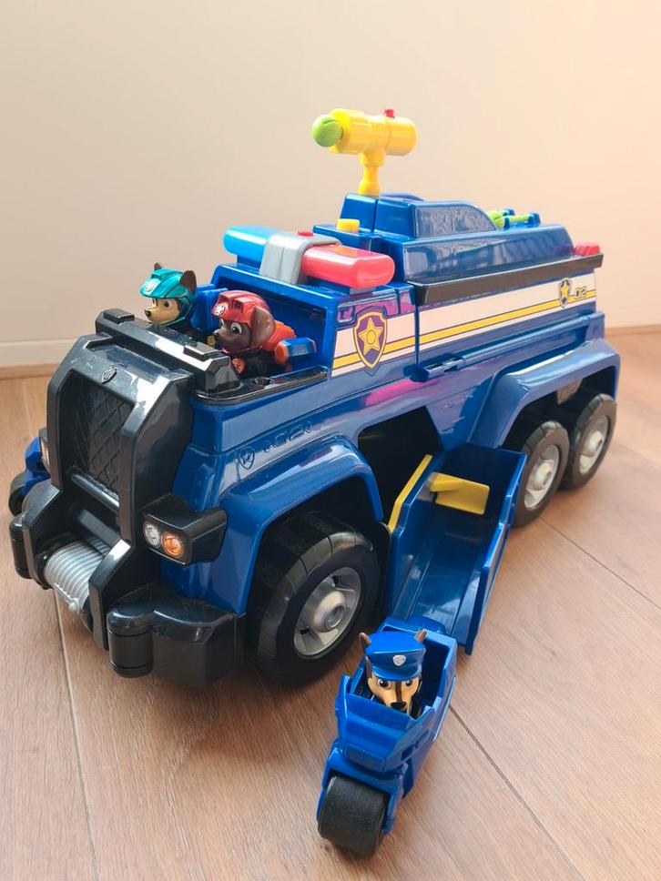 Paw Patrol Chase Ultimate 5 in 1 Police Cruiser, Kinderen en Baby's, Speelgoed | Overig, Zo goed als nieuw, Jongen of Meisje, Ophalen of Verzenden