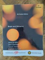 Brain and Behavior 4th custom edition in goede staat!, Boeken, Gelezen, James W. Kalat, John T. & Stephanie Cacioppo, Laura A. Freberg
