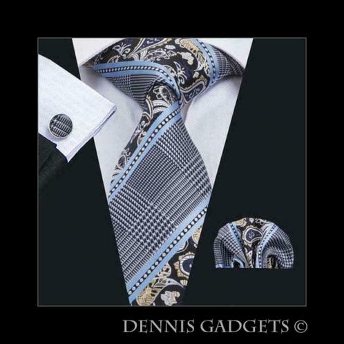 Dennis Gadgets: 100 % zijden stropdas ( 3 delig !! ) DG1641, Kleding | Heren, Stropdassen, Nieuw, Met patroon, Overige kleuren