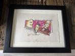 Herman Brood, originele tekening met certificaat, Ophalen of Verzenden