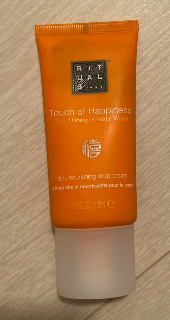Rituals Touch of Happiness Bodycrème, Sieraden, Tassen en Uiterlijk, Uiterlijk | Lichaamsverzorging, Zo goed als nieuw, Bodylotion, Crème of Olie