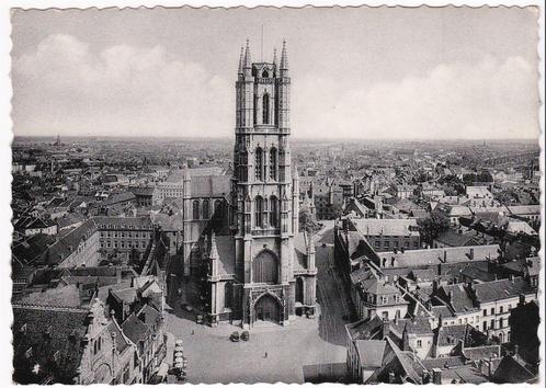 Gent / Gant Sint Bataafkerk / Eglise Saint Bavon.., Verzamelen, Ansichtkaarten | België, Gelopen, Oost-Vlaanderen, 1960 tot 1980