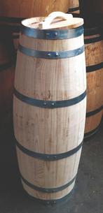Regenton kastanje houten sigaar vat 110 liter met deksel, Nieuw, Hout, Ophalen, 75 tot 150 liter