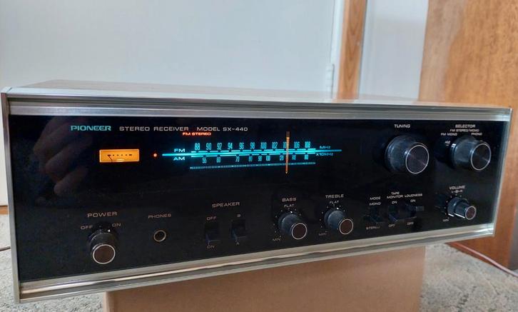 Pioneer Receiver SX-440 in zeer nette staat met CS-E300 set, Audio, Tv en Foto, Versterkers en Receivers, Zo goed als nieuw, Stereo