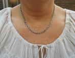 Zilveren vintage koord ketting nr.2298