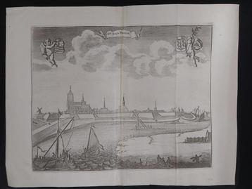 29 / De Stad Tholen     Gravure uit 1696 beschikbaar voor biedingen