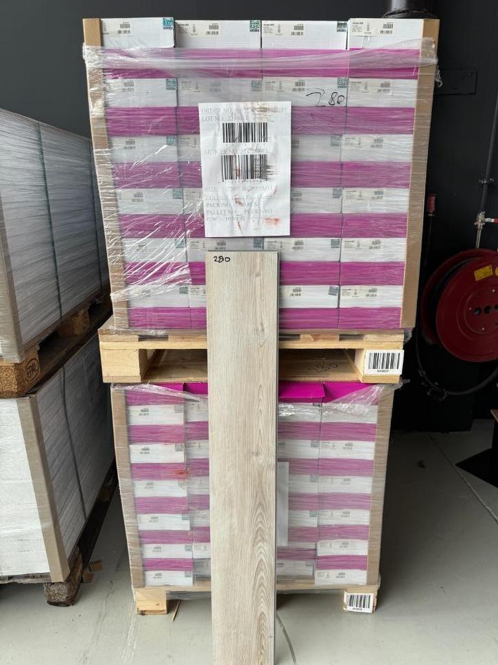 PVC laminaat vloer | Kliksysteem | Eiken kleuren | Utrecht, Huis en Inrichting, Stoffering | Vloerbedekking, Nieuw, Overige typen