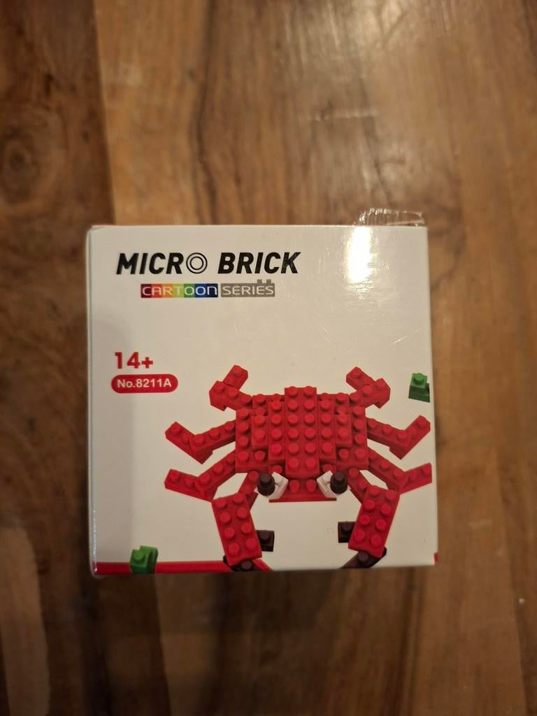 Krab maken van kleine blokjes. Vastenavend, Ophalen of Verzenden, Nieuw, Jongen of Meisje