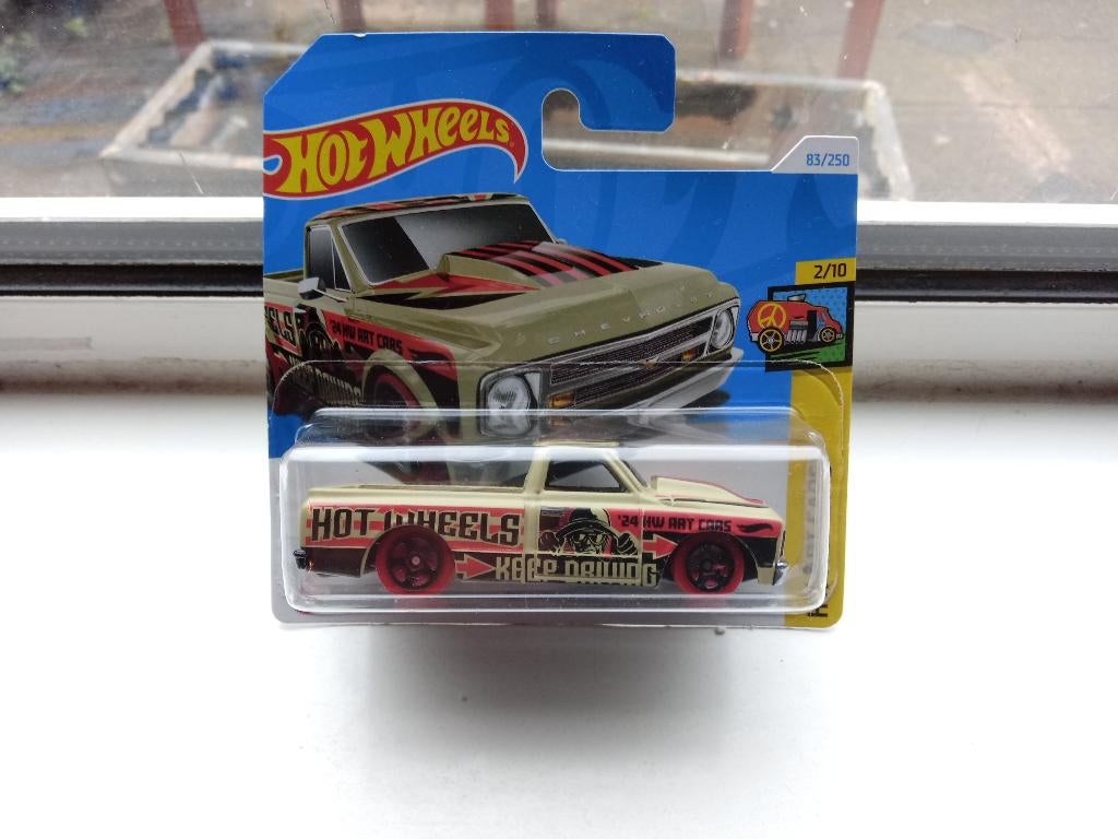 Chevrolet C10 Pick Up '67 Hotwheels, Ophalen, Nieuw, Auto