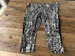 Mooie zwart/witte 3/4 legging * in goede staat, Zwart, Maat 46/48 (XL) of groter, Ophalen of Verzenden, Zo goed als nieuw