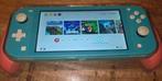 Nintendo Switch Lite Turquoise + Extra's, Ophalen, Gebruikt, Overige genres, 1 speler