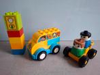 Duplo auto's en stoplicht, Kinderen en Baby's, Speelgoed | Duplo en Lego, Ophalen of Verzenden, Zo goed als nieuw, Losse stenen