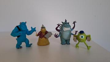 Monster en co poppetjes Disney  beschikbaar voor biedingen