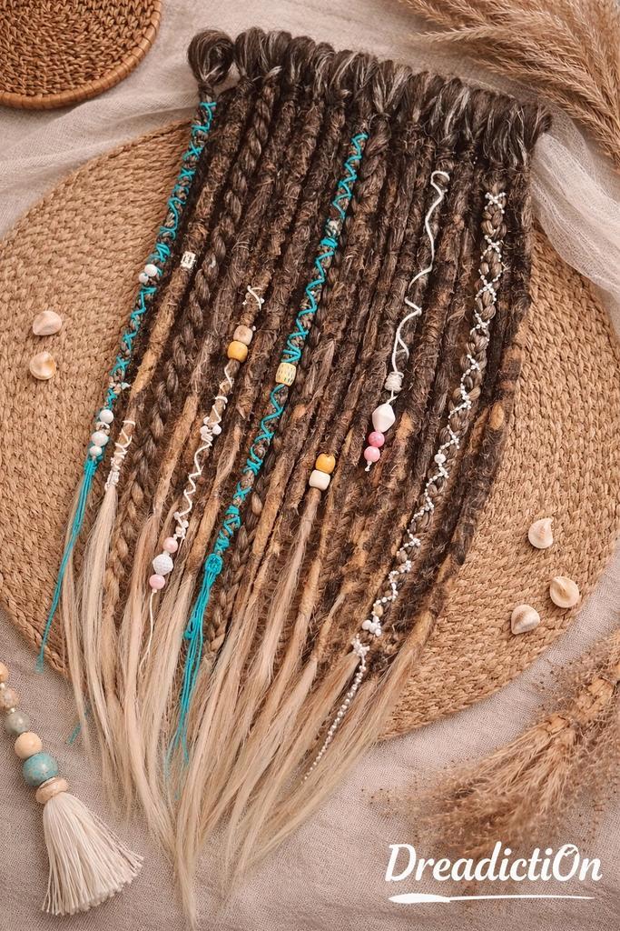 Dreadlock Extensions - braids - Crochet hooked, Sieraden, Tassen en Uiterlijk, Uiterlijk | Haarverzorging, Nieuw, Pruik of Haarverlenging