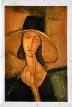 Modigliani-replica, olieverfschilderij, Antiek en Kunst, Kunst | Schilderijen | Klassiek, Verzenden