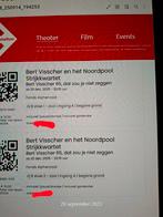 Bert visscher tickets zaterdag 20-12, Twee personen