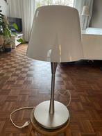 Ikea Tafellamp Wit Glas - Dimbaar Touch, Huis en Inrichting, Lampen | Tafellampen, Ophalen, Gebruikt, Glas, 50 tot 75 cm