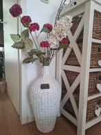 Vaas Rivièra maison, Overige materialen, 50 tot 75 cm, Wit, Ophalen of Verzenden