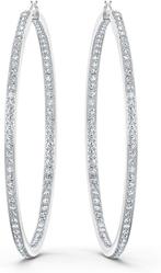SWAROVSKI grote oorringen, Met kristal, Overige materialen, Gebruikt, Ophalen of Verzenden