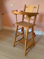 Poppenstoel kinderstoel vintage retro hout, Ophalen of Verzenden, Zo goed als nieuw, Meegroeistoel
