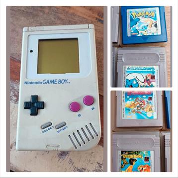 Gameboy Classic orgineel Nintendo plus spellen  beschikbaar voor biedingen