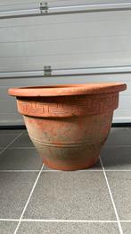 Terracotta pot, Ophalen, Steen, Gebruikt, Rond