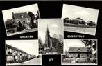 Groeten uit Zijderveld - 5 afb o.a. kerk school - ongelopen, Ophalen of Verzenden, 1920 tot 1940, Ongelopen, Overijssel