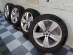 Set Audi Q7 orig LMV 235/55 20 Continental IceContact Spikes, Auto-onderdelen, Banden en Velgen, Ophalen, Gebruikt, Banden en Velgen