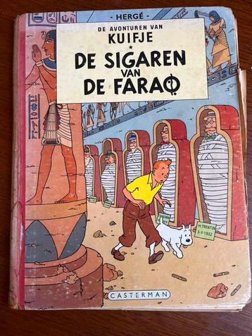 Kuifje - De Sigaren van de Farao (1955) beschikbaar voor biedingen