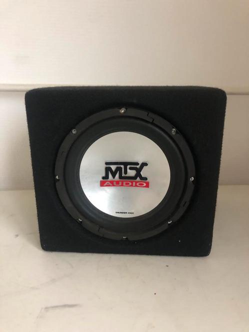 MTX Audio Thunder 4500 Subwoofer 20cm 8 inch in kist, Auto diversen, Autospeakers, Gebruikt, Ophalen of Verzenden
