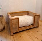 Hondenmand teak hout en rotan, Ophalen, Nieuw, Overige