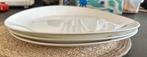 IKEA SKYN witte grote  borden set 3 stuks, Ophalen, Zo goed als nieuw, Bord(en), Effen
