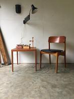 Vintage stoel Deens design Erik Buch midcentury chair, Huis en Inrichting, Stoelen, Hout, Gebruikt, Bruin, Eén