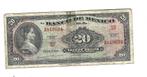 mexico 20 pesos 1970 54o vf, Postzegels en Munten, Verzenden, Zuid-Amerika, Los biljet