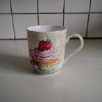 The Leonardo collection  mok met gebakje/ taartje, Ophalen of Verzenden, Zo goed als nieuw, Overige stijlen, Kop(pen) en/of Schotel(s)