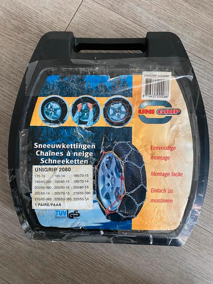 Sneeuwkettingen Unigrip 2080, Auto diversen, Sneeuwkettingen, Gebruikt, Ophalen