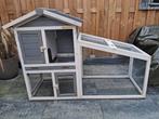 Konijnenhok, Dieren en Toebehoren, Knaagdieren en Konijnen | Hokken en Kooien, Kooi, Minder dan 75 cm, Zo goed als nieuw, Ophalen