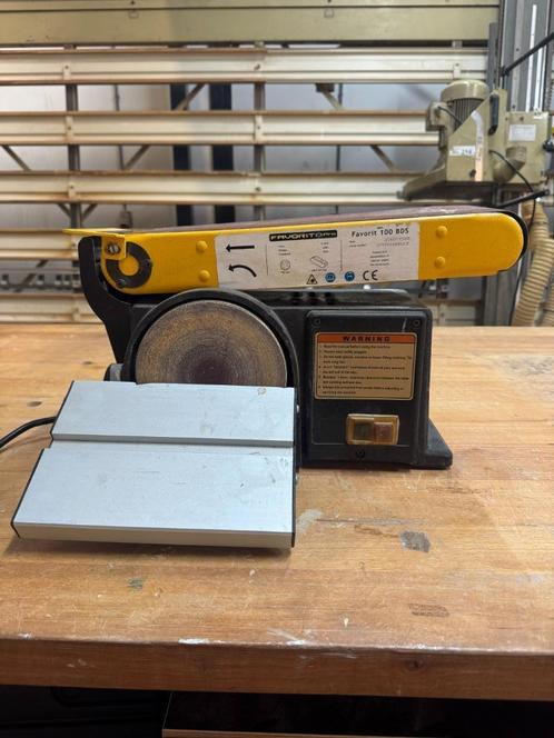 Band- en schijfschuurmachine - Favorit 100 BDS, Doe-het-zelf en Verbouw, Gereedschap | Schuurmachines, Zo goed als nieuw, Bandschuurmachine