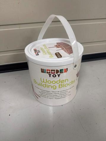 Houten Bouwblokken - Wooden Toy 200 stuks beschikbaar voor biedingen
