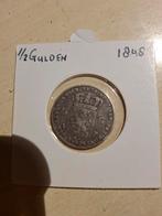 Zilveren 1/2 Gulden 1848 Willem II - Zeer Fraai!, ½ gulden, Zilver, Ophalen of Verzenden, Losse munt