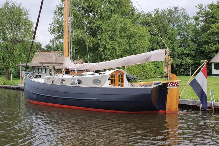 Staverse Jol 9.00 (Scheepsbouwers Werkendam) (bj 2006), Watersport en Boten, Platbodems, Gebruikt, 9 tot 12 meter, Staal, Overige brandstoffen