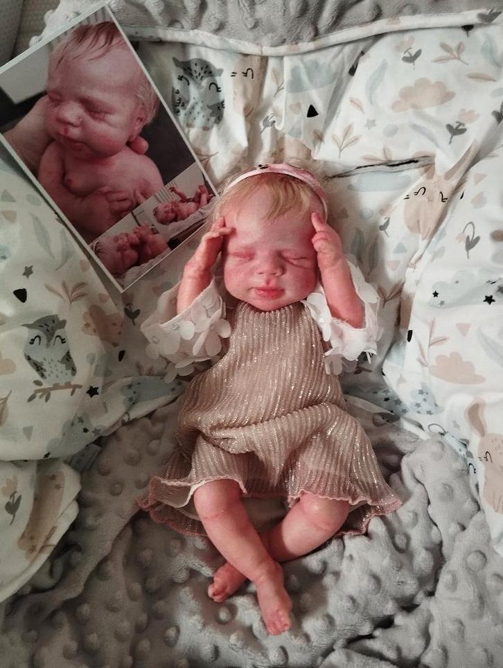 silicone reborn baby, Verzamelen, Poppen, Nieuw, Babypop, Levensecht of Reborn, Ophalen of Verzenden