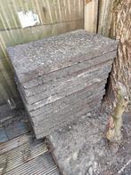 Gratis terrastegels 11 stuks 40x60, Tuin en Terras, Tegels en Klinkers, Gebruikt, Ophalen of Verzenden, 10 m² of meer, Beton