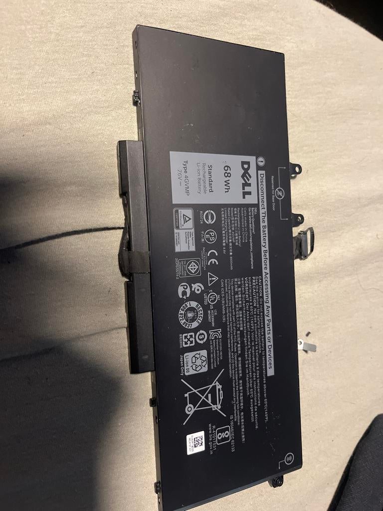 Dell JG75F Laptop Batterij - 4 Cellen, Verzenden, Zo goed als nieuw