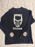 Ruffneck Soldier Longsleeve XSV 90’s, Ruffneck, Zwart, Maat 56/58 (XL), Ophalen of Verzenden