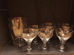 Retro glaasjes uit de jaren '60, Antiek en Kunst, Antiek | Glas en Kristal, Ophalen of Verzenden