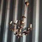 Antieke Bronzen Kroonluchter met Cherubijnen, Antiek en Kunst, Antiek | Lampen, Ophalen of Verzenden