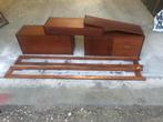 Simpla lux wandmeubel kast vintage teak jaren 60 reparatie, Huis en Inrichting, Gebruikt, Met deur(en), Teakhout, Ophalen of Verzenden