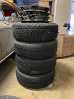 Winterbanden stalen velg 195-65-R15 evt Mercedes wieldoppen, Auto-onderdelen, Banden en Velgen, Ophalen, 15 inch, Banden en Velgen