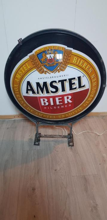 Amstel bier lichtbak Verlichting licht bord lamp gevel  beschikbaar voor biedingen